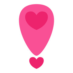 Love Shape Decoration Heart Isolated