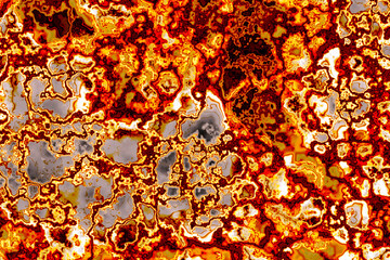 Procedural Fiery marble Texture