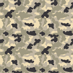 Camouflage Seamless Pattern for party, anniversary, birthday. Design for banner, poster, card, invitation and scrapbook
