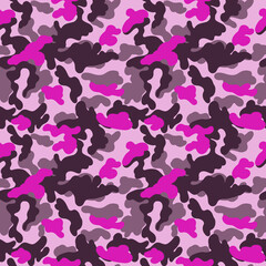 Bright Camouflage Seamless Pattern for party, anniversary, birthday. Design for banner, poster, card, invitation and scrapbook

