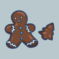 Happy New Year. Gingerbread.