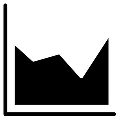 chart cover graph analytic icon