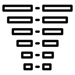 Obraz premium frequency compare chart analytic icon