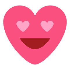 love heart greatful emoji heart icon