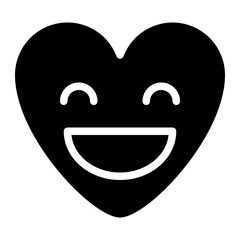 surprise wonderful excited emoji heart icon