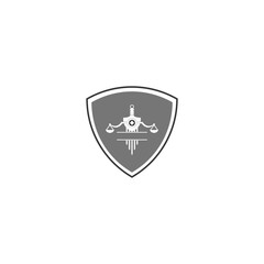 scale vector icon illustration design