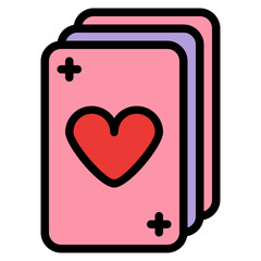 card tarot predict romance icon