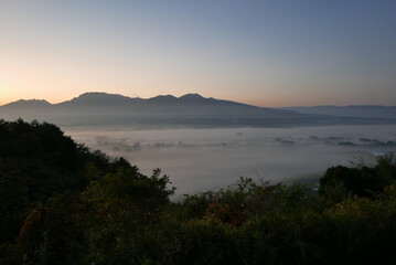 The Aso area is home to the worlds biggest inhabited volcanic caldera, known as Mount Aso. The sea of clouds in Aso s caldera is one of the best views, as known as Unkai.