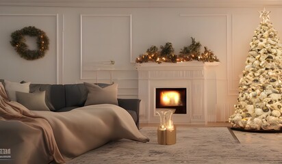 Beautyfull christmas living room