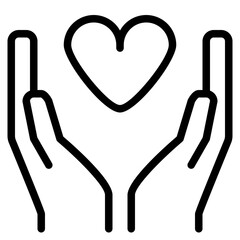 give heart love romance icon