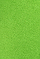 Fototapeta na wymiar Full frame in short pile green felt, vertical arrangement.