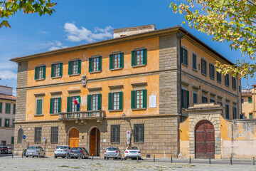 Palais sur la Piazza del Carmine, à Florence, Italie