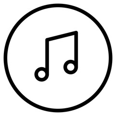 song music interface media icon