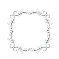 Frame, in the style of an ornament, Vector illustration eps 10, Art.	