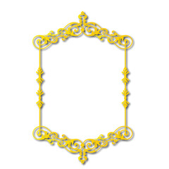 Frame, in the style of an ornament, Vector illustration eps 10, Art.	