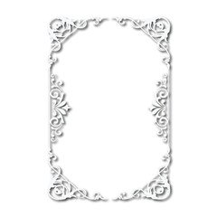 Frame, in the style of an ornament, Vector illustration eps 10, Art.	