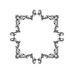 Frame, in the style of an ornament, Vector illustration eps 10, Art.	