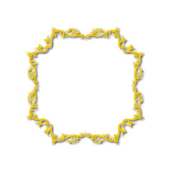 Frame, in the style of an ornament, Vector illustration eps 10, Art.	