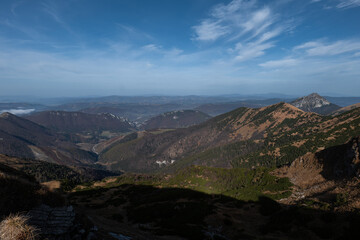 view of the mountains