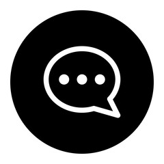 Fototapeta premium chat announce interface ui icon