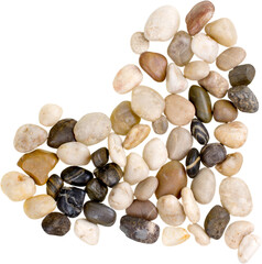 Pebble Heart - Isolated