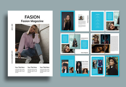 Fasion Magazine Layout