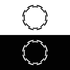 Circle vector logo template design 