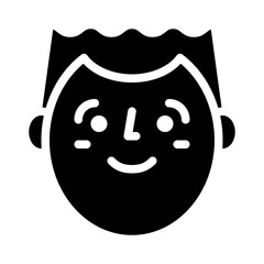 avatar man guy smile icon