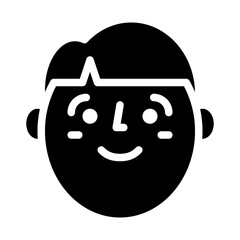 happy face avatar profile icon