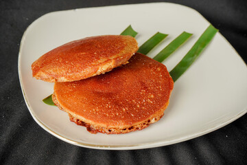 Cucur cake, a traditional Betawi snack. Indonesian street food.
