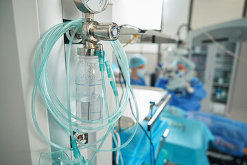 Close up photo of a medical equipment