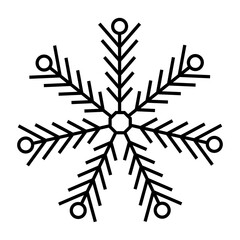 Snow flake icon.