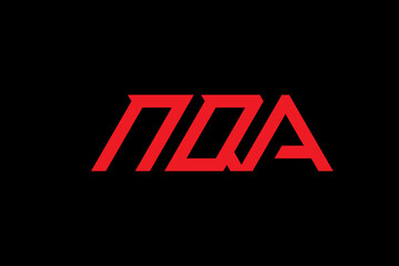 NQA LETTER and ALPHABET LOGO DESIGN