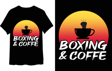 Boxing t-shirt design