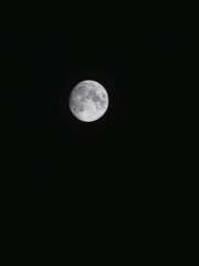 Full Moon in the night sky.