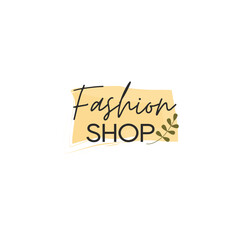 Fashion shop logo. Boutique logo. Tailor dummy. Design fashion shop logo. Vector illustration.