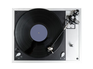 High quality vinyl record deck and tone arm