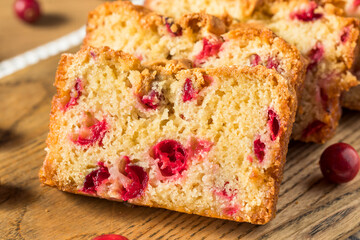 Homemade Holiday Cranberry Bread