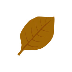 tobacco leaf vector. tobacco icon. cigarette.