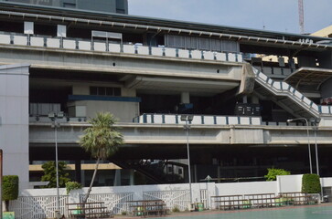 Geb&auml;ude und Architektur in Bangkok City.