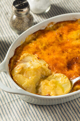Homemade Cheesy Scalloped Potatoes