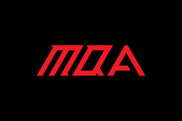 MOA LETTER and ALPHABET LOGO DESIGN