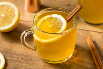 Boozy Warm Holiday Hot Toddy Cocktail