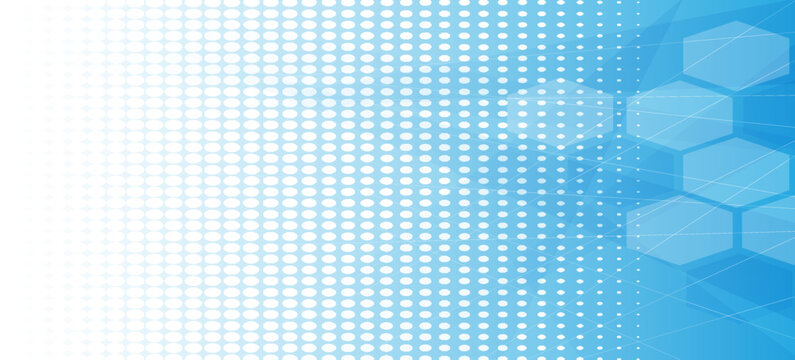 Abstract digital background. Modern bright circles and halftone dots pattern background for wallpaper, banner, leaflet template, brochure, layout and backdrop. Creative abstract concept, vector
