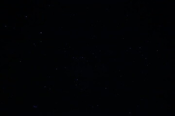 Fototapeta premium Stars in the sky at night in October Northern Hemisphere with possible man-made artifacts 