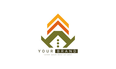 Home Logo, Creatively packaged for your Real estate, home, architect and design business