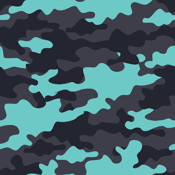 Camouflage design for textile and vinyl. Printing on clothes. Background for phone wallpaper. Forest clothing for camouflage. Hunting and fishing.
