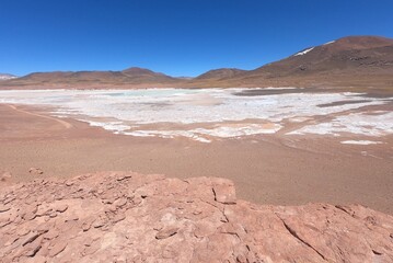 landscape in the desert