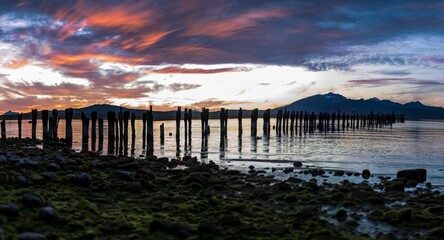 Patagonian Sunset Pier