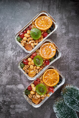 Fruit cake for Christmas and new year 